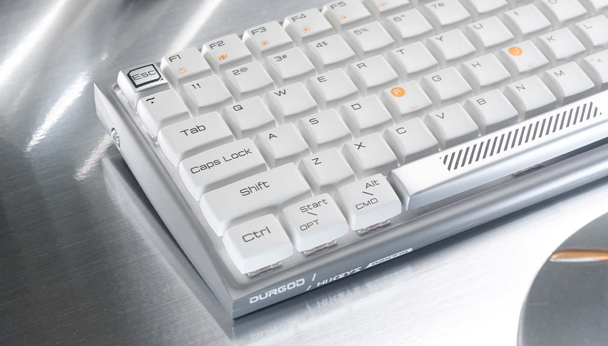 Silver Mechanical Keyboard