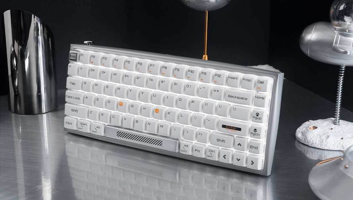 Silver Mechanical Keyboard