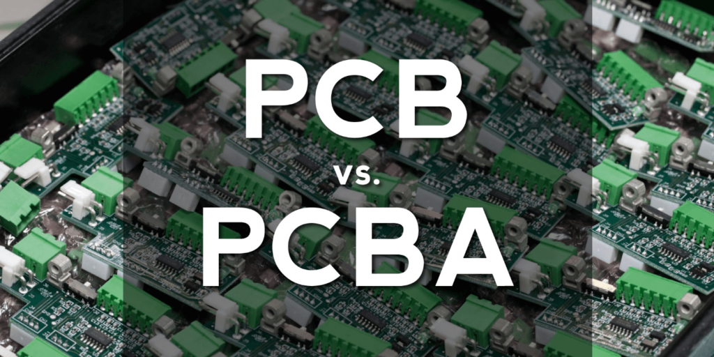 Difference between PCB and PCBA