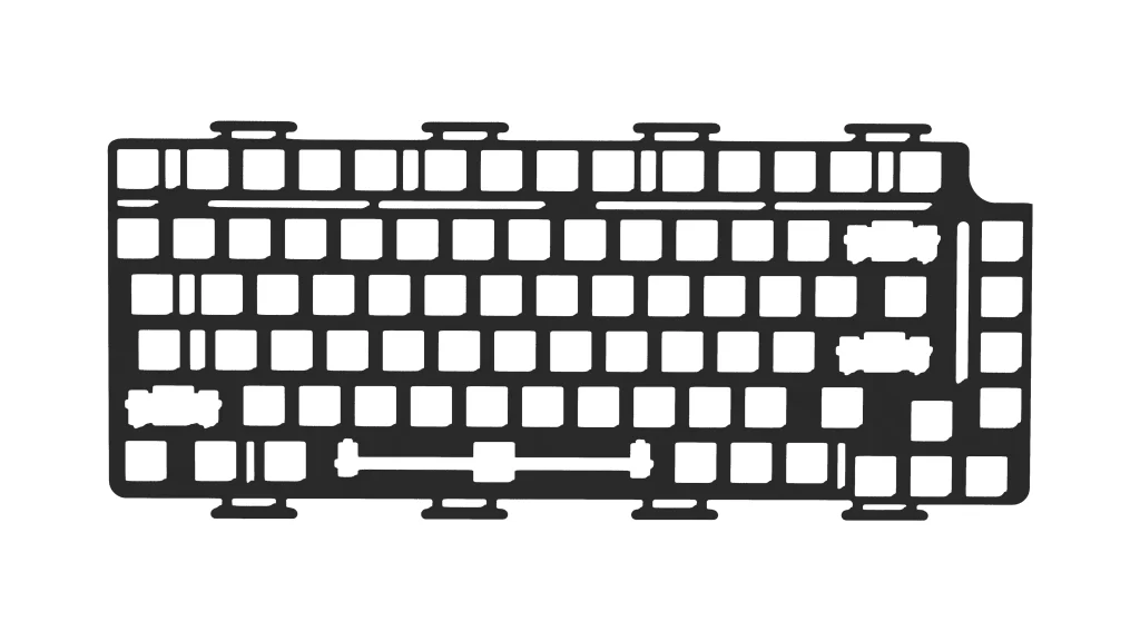 FR4 Mechanical Keyboard Plate