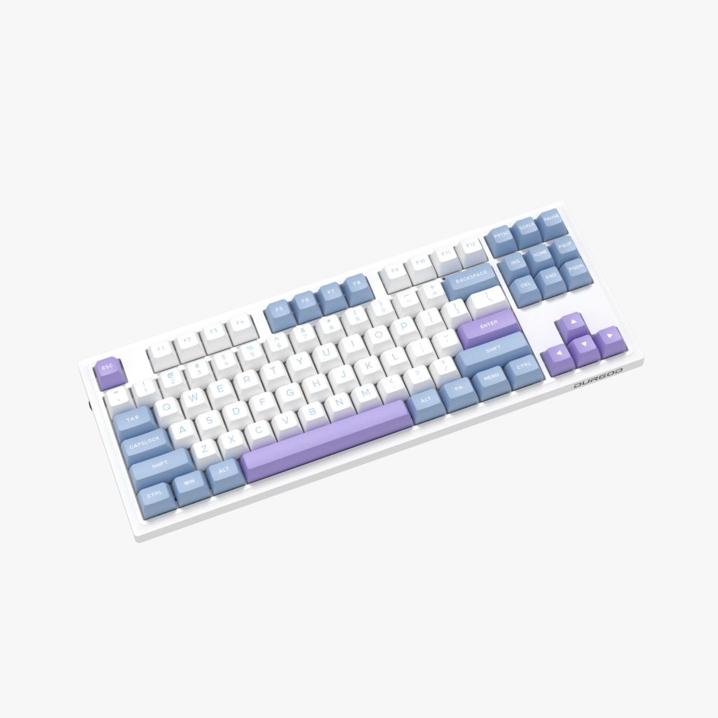 k100 magnatic purple gaming keyboard