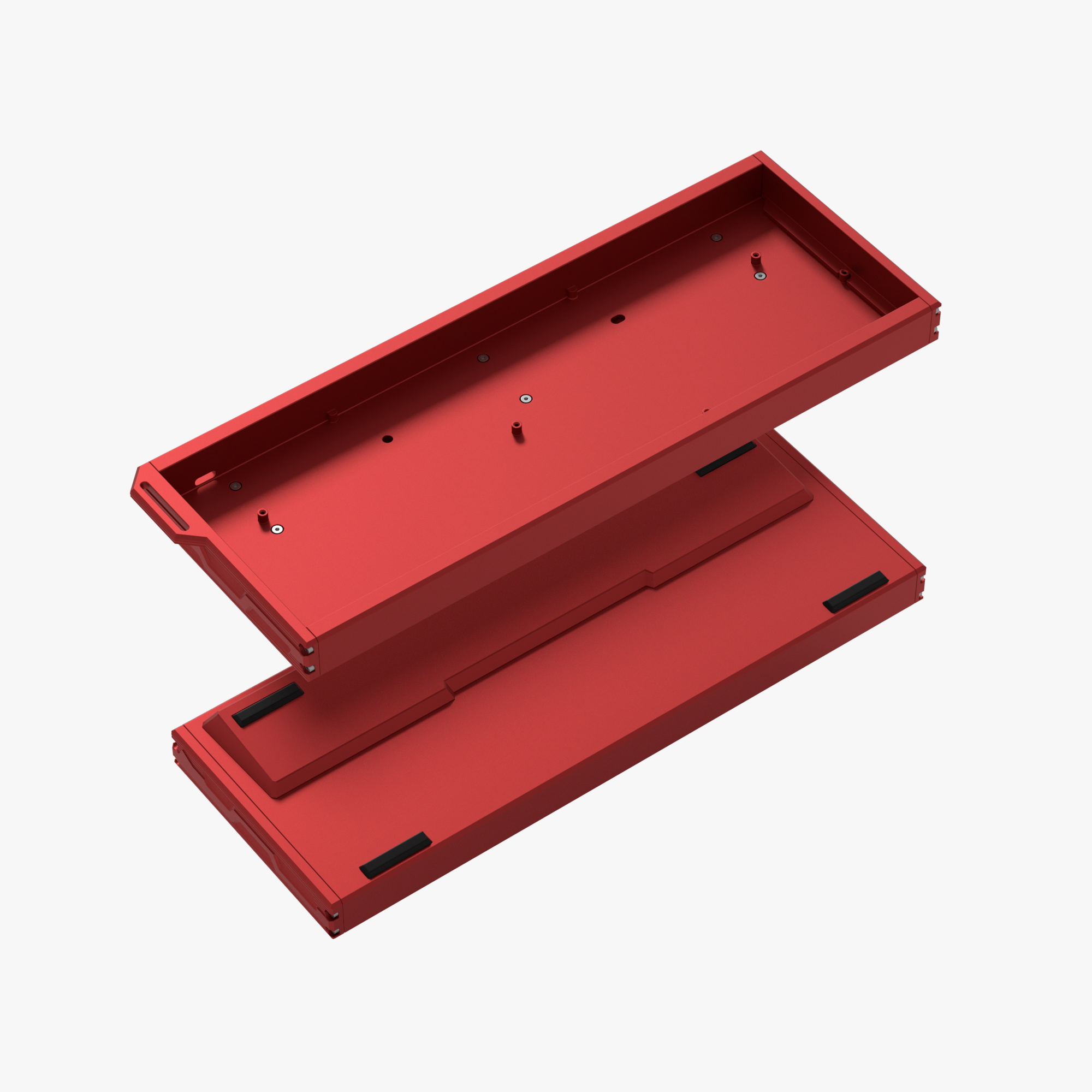 DG60 Aluminum Case - Red